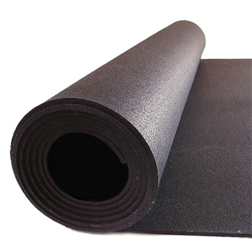 2.7metre Rubber Flooring Edges - BLACK (For 0-15mm Thick Flooring)