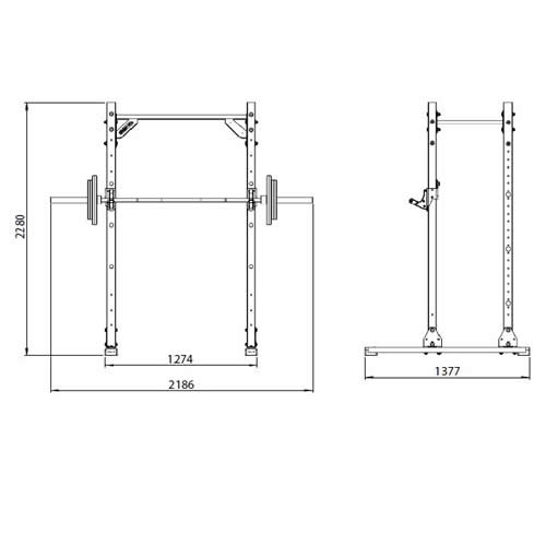 Performance Wall Rack 2.2mtr Height Performance Wall Rack 2.2mtr Height